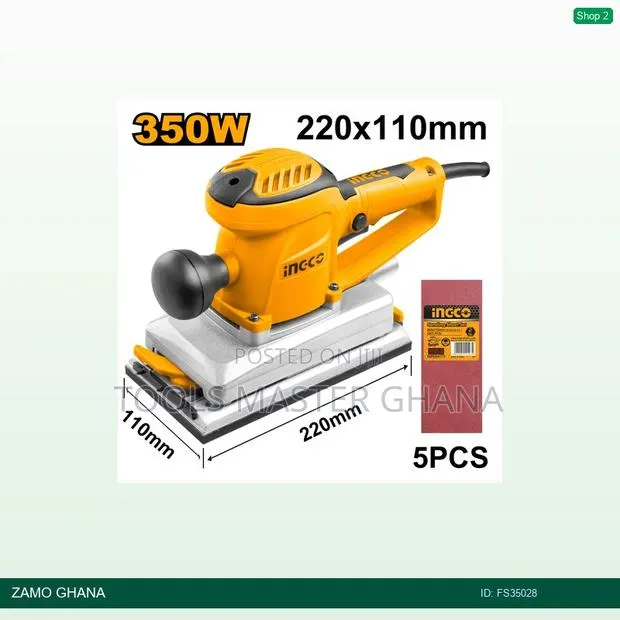 Finishing Sander - Fs35028 · Photo 1