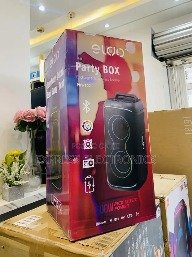 Long Lasting Effects Eldo Pb1-100 Double 6,5"Bluetooth Speaker · Photo 1