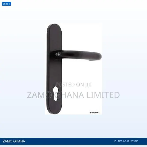 Tesa Door Handle Sena Lever Handle Outside Device (Bl - Tesa-S1912exne · Photo 1