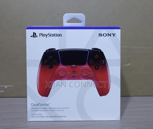 PlayStation DualSense (PS5) Wireless Controller – Techno Red · Photo 1
