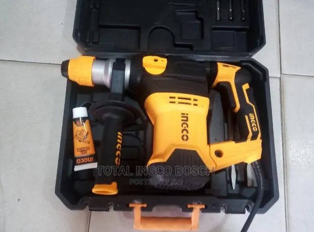 Drilling Ingco Rotary Hammer 1500w With Accessories · Photo 1
