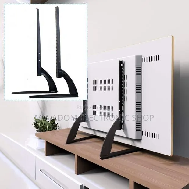 Metal Steel Tv Leg Stand 32”-75” · Photo 1