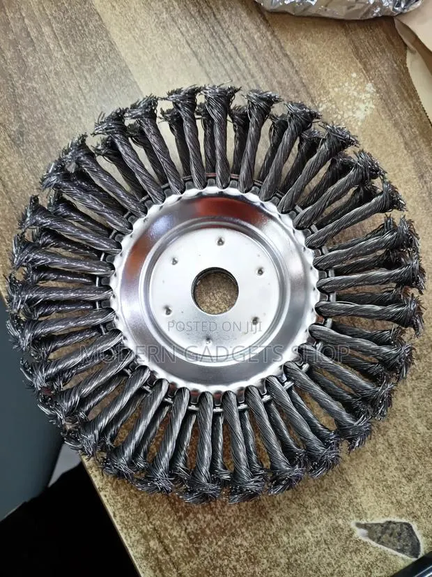Steel Wire Brush Cutter Head for Grass Trimmer & Weed Cutter · Photo 1