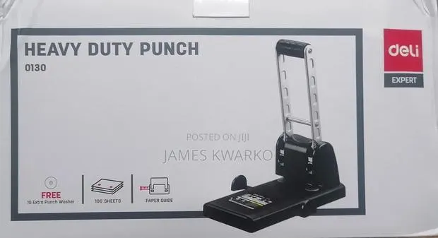 Heavy Duty Punch, 2 Hole, 100 Sheets · Photo 1