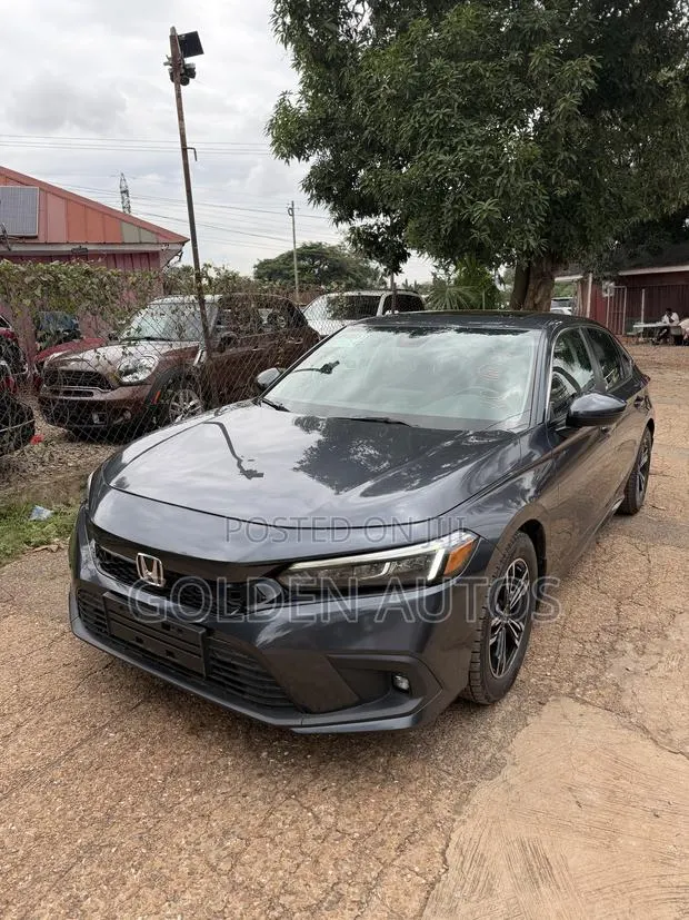 Honda Civic EX CVT 2023 Gray · Photo 1