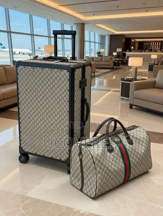 Gucci Travel Set Savoy Duffle Bag + Suitcase 20inch · Photo 1