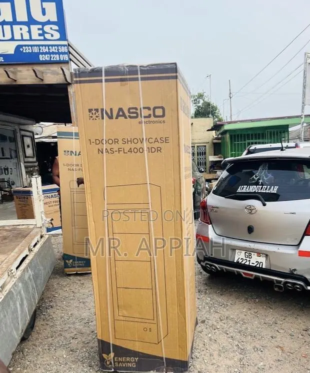 Direct Cooling Nasco Nas-Fl400-1dr-1 Glass Door Fridge(358l) · Photo 1