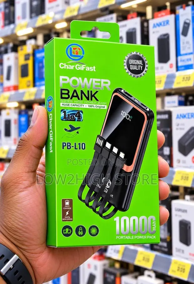 Char Gifast PB-L10 10,000mAh Power Bank · Photo 1