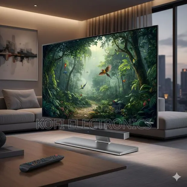 Samsung 50” Smart Tv Modern Home Entertainment · Photo 1