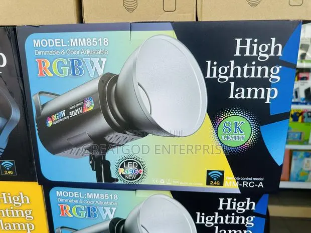Mm8518 500w RGBW Cob Led Studio Light · Photo 1
