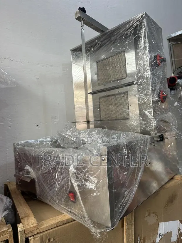 High Quality 2 Burner (Gas) Shawarma Machine · Photo 1