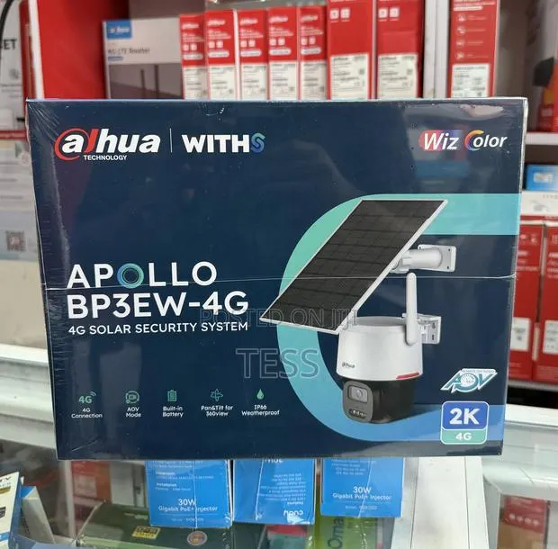 Dahua Solar 4G Sim Camera Full Color 2 Way Audio BP3EW-4G · Photo 1