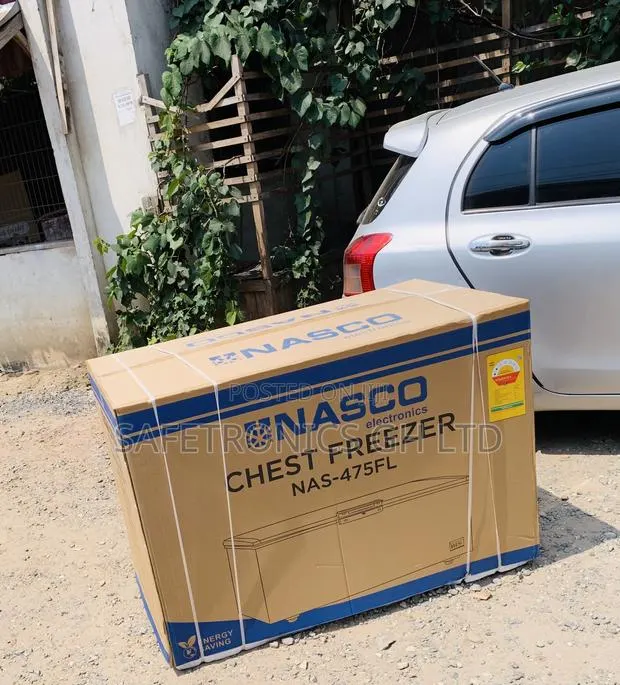 Frost Chilling Nasco 400L Black Nas-475fl 1 Door Freezer · Photo 1