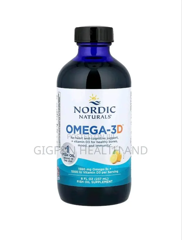 Omega-3d, Lemon 8oz( 237ml)- 09/28 Expiry · Photo 1