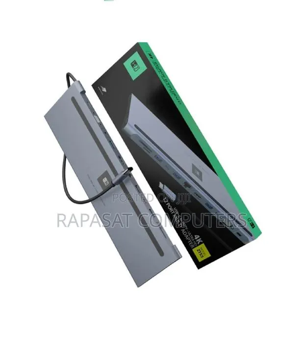 Newly Arrived Heatz Zt55 Type-c 12 In 1 Adapter · Photo 1
