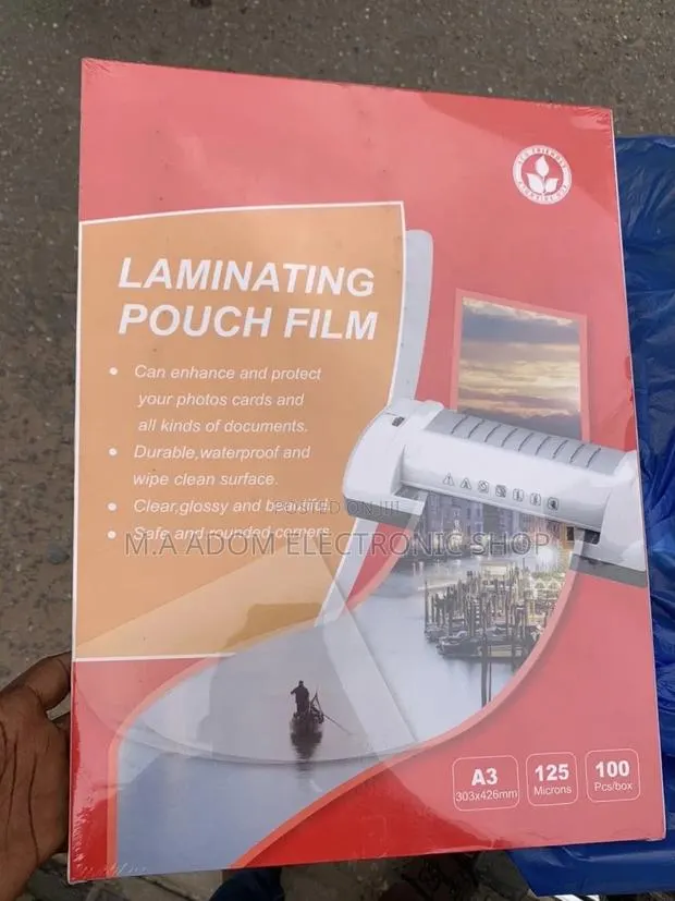 Affordable A3 Laminating Film Pouches - 100 Pouches · Photo 1