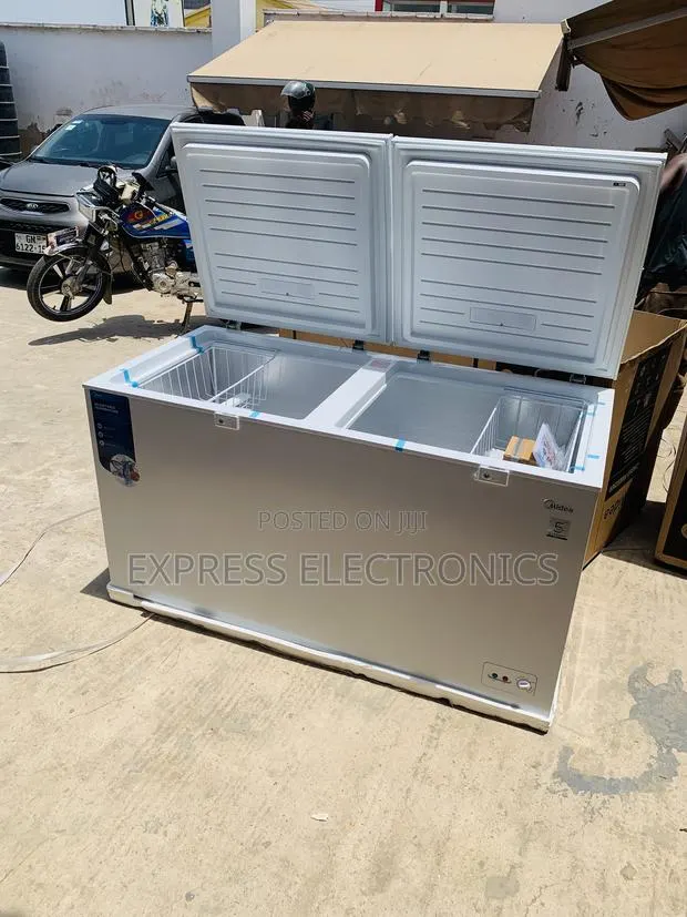Newly Sealed in Box 508l Chest Freezer Double Door · Photo 1