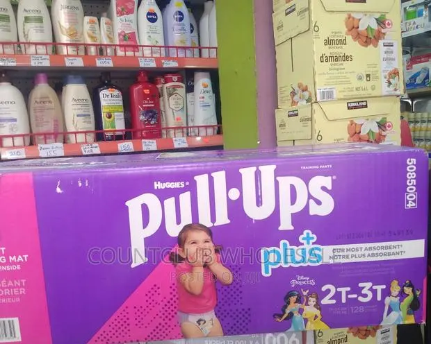 Huggies Pull.Ups Plus+ 2t-3t 120count.Girls · Photo 1