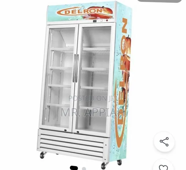 Original Delron 2 Door Electric Display Refrigerator(553l) · Photo 1