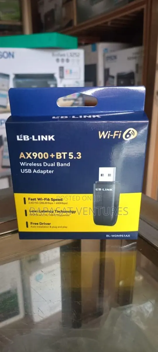Lb-Link Bl-Wdn951ax Ax900+Bt 5.3 Wireless Dual Band Usb Adapter · Photo 1