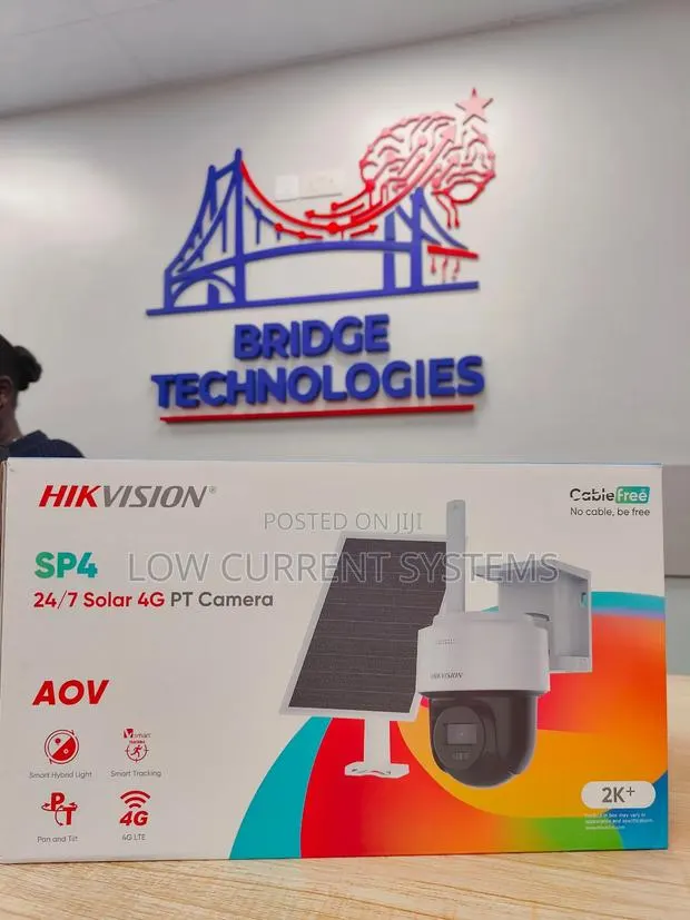 Hikvision Solar Aov Camera 4g Sp4 Two Way Audio · Photo 1