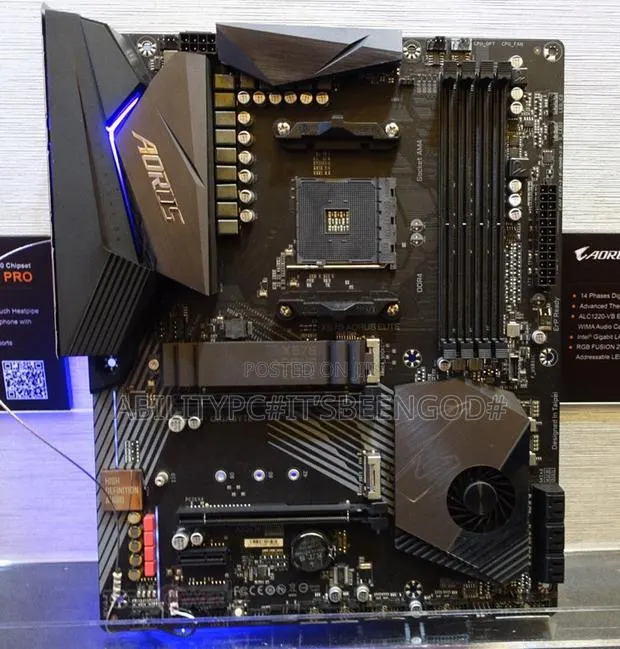 Ryzen 7 5700X3D CPU & X570 Aorus Elite Motherboard · Photo 1