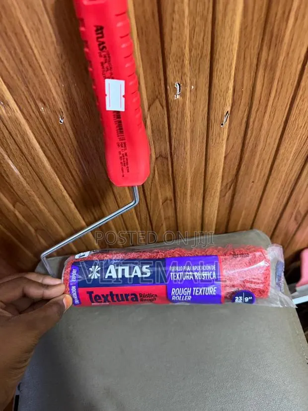 Atlas Rough Texture Roller Red · Photo 1