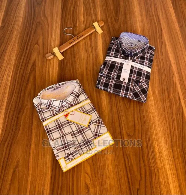Gentleman,Excellence Zara Man Plaid Long Sleeves Shirt