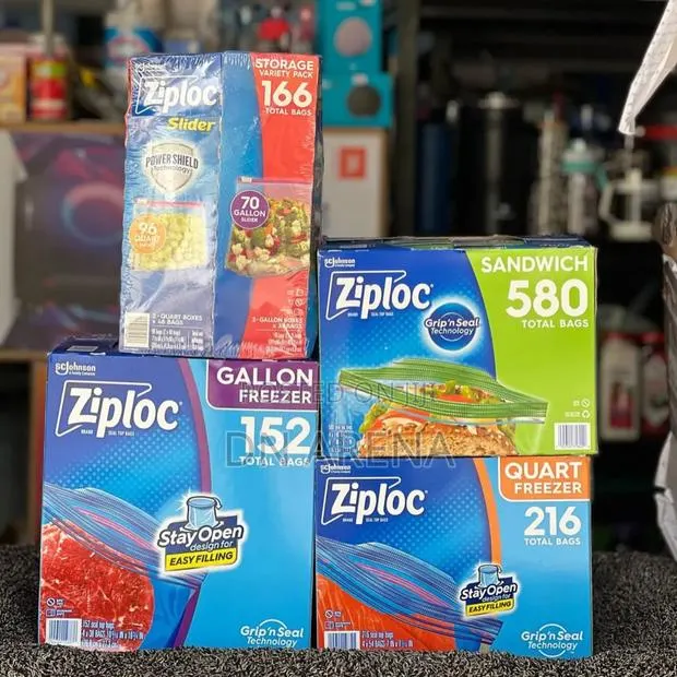 Restocked Ziploc Variety Total Bags, 347 Pack, · Photo 1