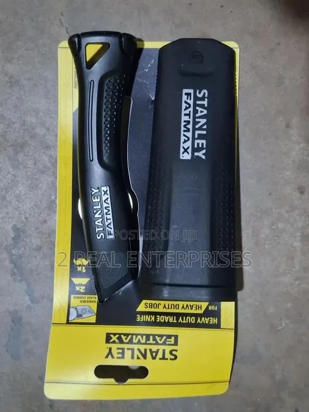 Stanley FatMax Fixed Blade Heavy Duty Utility Knife With Belt Holster · Photo 1