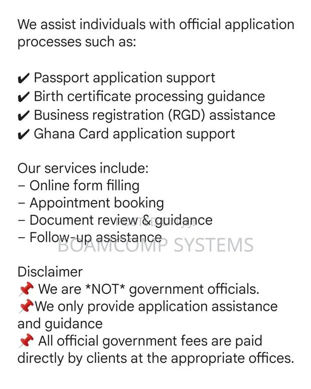 Documentation Assistance Services · Photo 1