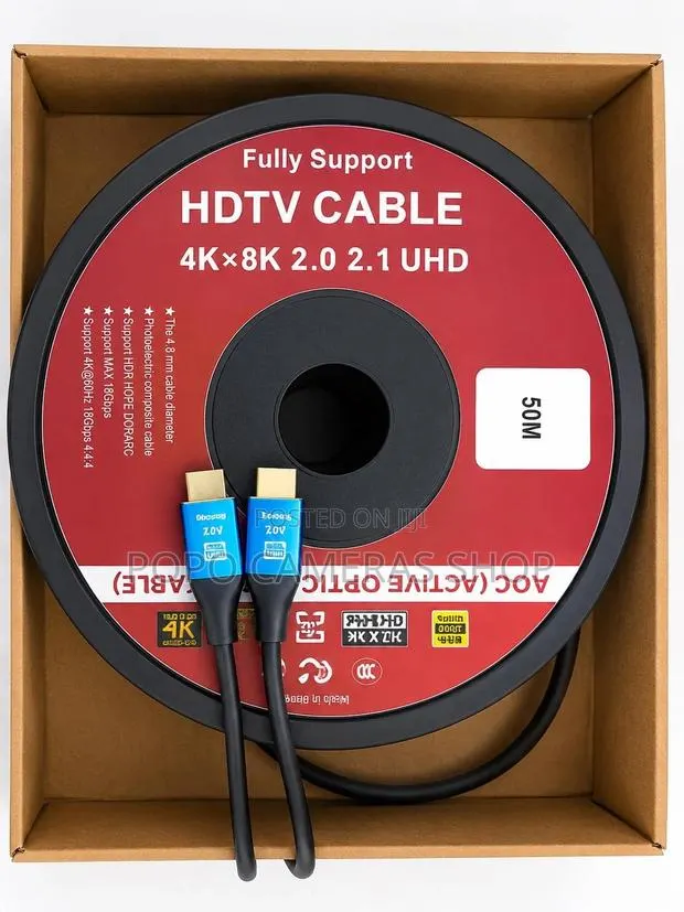 Fibre Optical HDMI Cables · Photo 1