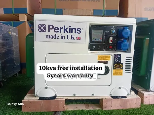 High-Tech Meets High-Power Perkins 10kva 13000watts 3phase · Photo 1