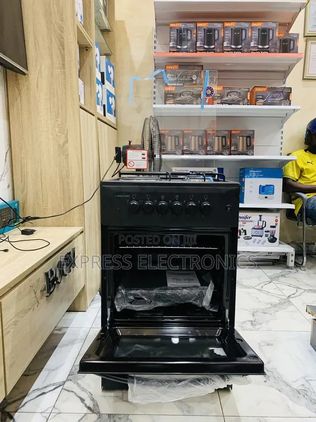 Best Buy for Less Gas Electric Cooker Oven Black 2-2 · Photo 1