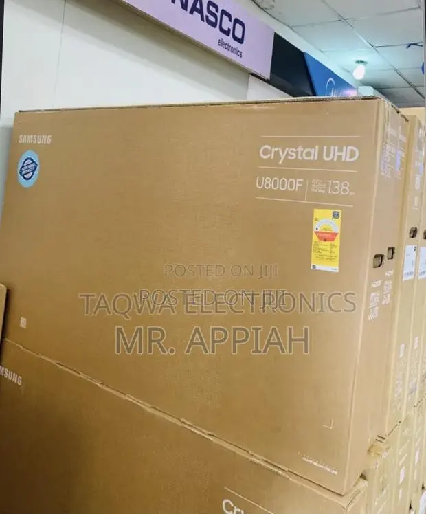 Super Affordable Samsung 55u8000f 55” Crystal Uhd 4 Smart Tv(2025) · Photo 1