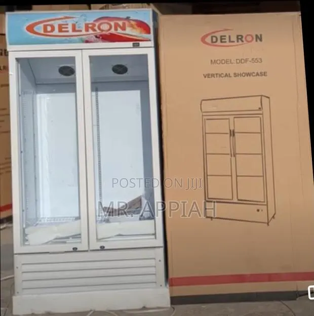 Fast Cooling Delron 553liters 2 Door Display Refrigerator · Photo 1