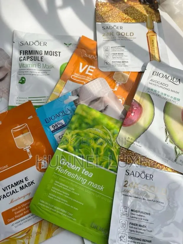 Hydrating Face Sheet Masks · Photo 1