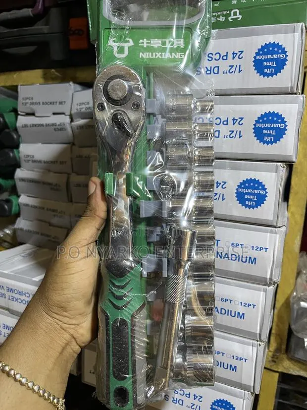 12 PCS Ratchet Bar Set Short · Photo 1