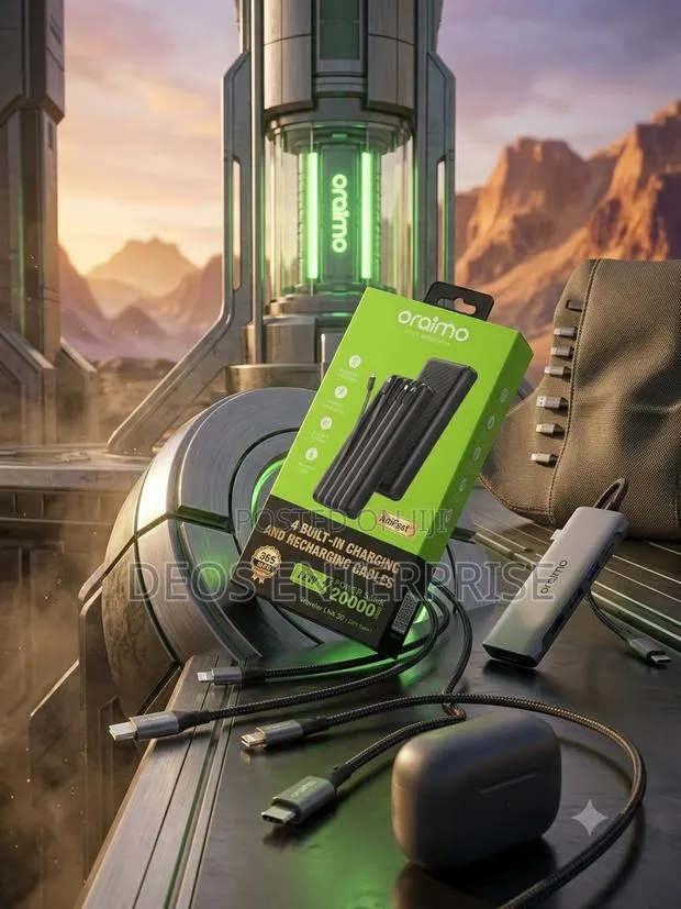 Oraimo 22.5W Fast Charging 20000mAh Heavy Duty Bank · Photo 1