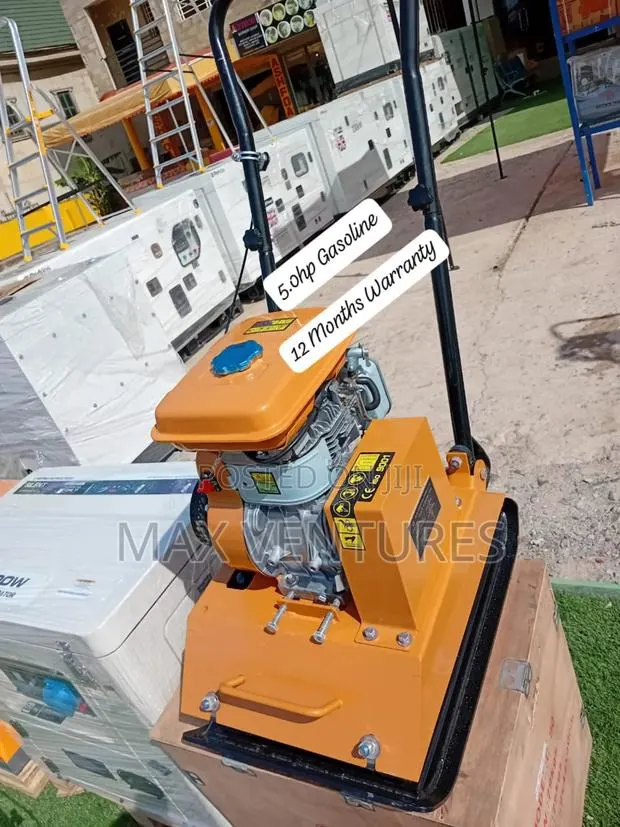 5.0hp Brand New Plate Compactor Eterna Power Gasoline · Photo 1