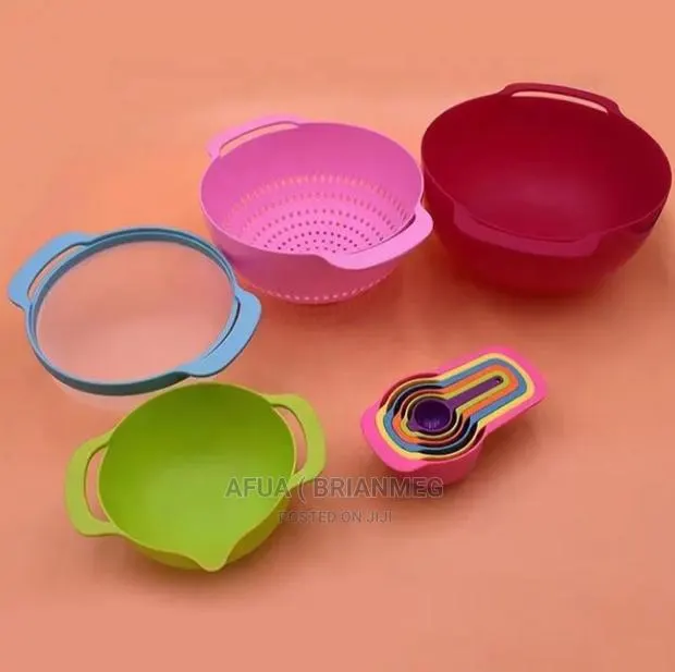 10pis Mixing Bowl With Measuring Cups · Photo 1