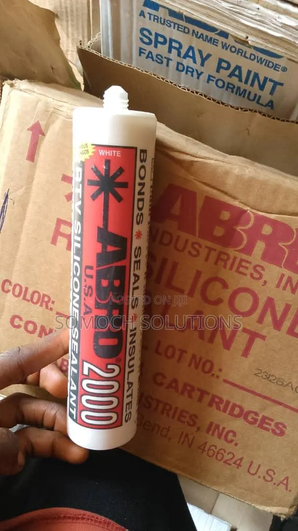 Abro 2000 RTV Silicone Sealant White Ghana · Photo 1