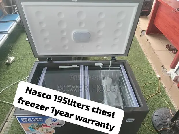 Brand New NASCO 195L Chest Freezer Quality, Durable Affordable Deep · Photo 1