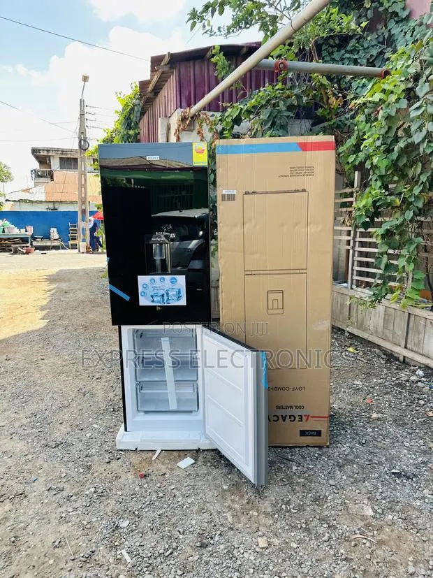 Fast Chill With Lagacy Double Door 311L Fridge Black Mirror · Photo 1