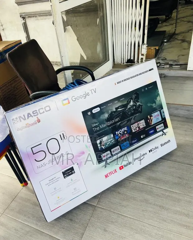 Get Premium Nasco 50” Uhd Smart Television(Black) · Photo 1