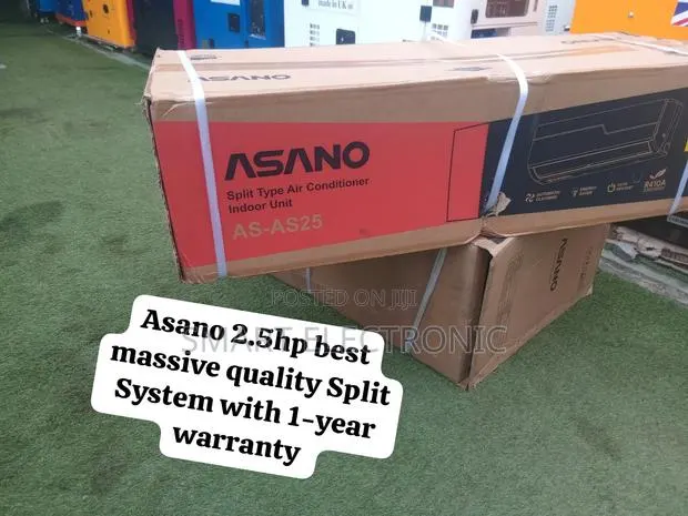 Quality Asano 2.5HP Air Conditioner – Powerful Reliable Cooling · Photo 1