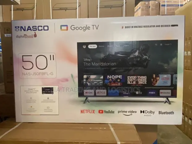 Nasco 50 Inches Led Flat Television Google Smart Television - · Photo 1