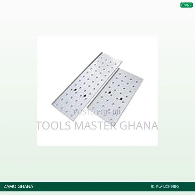 Galvanized Platform Set for Lcg3416bq Ladder - Pla-Lc3416bq · Photo 1