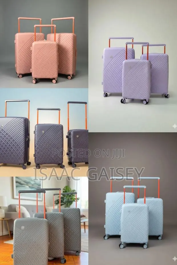 Three Set High Quality Anticrake Luxury Luggages In Different Colors · Photo 1
