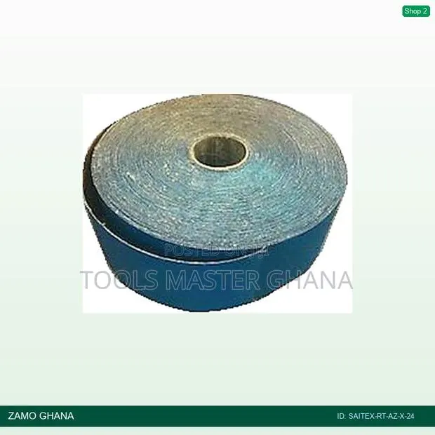 Abrasive Paper Roll Blue Rt-Az-X 120x50 24 - Saitex-Rt-Az-X-24 · Photo 1